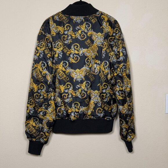 Versace Jeans Couture Jacket Barocco Reversible Bomber Jacket Printed coat - Picture 13 of 13